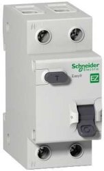 Дифференциальный автомат Schneider Electric EASY 9 1P+N 40A 30mA 4,5kA однофазный EZ9D34640