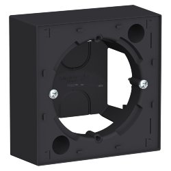 Коробка для наружного монтажа карбон Schneider Electric AtlasDesign