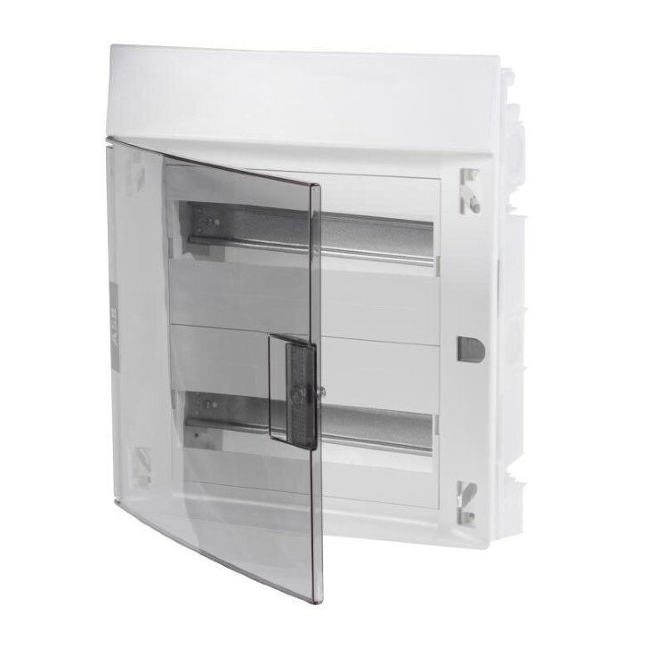 Бокс настенный ABB Mistral 24М с матовой дверцей с клеммой IP65 1SLM006501A1204