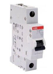 Автоматический выключатель ABB Basic M 1P 16A (C) 4,5кА BMS411C16