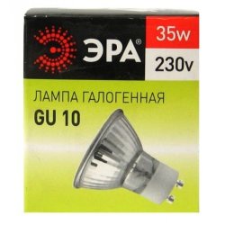 Лампа галогенная ЭРА GU10 MR16 35W 230V