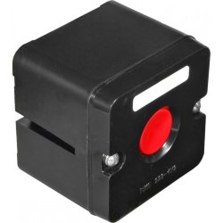 Пост управления кнопочный ПКЕ-222-1 красный/черный